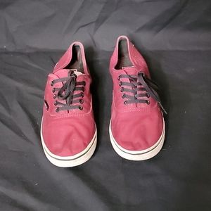 Vans Burgundy Sneakers